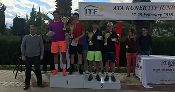 Tennis: i fratelli Tabacco in grande spolvero agli ITF in Turchia