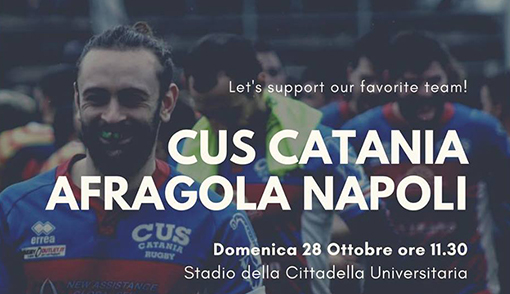 CUS Catania Rugby riparte dalla sfida contro Afragola