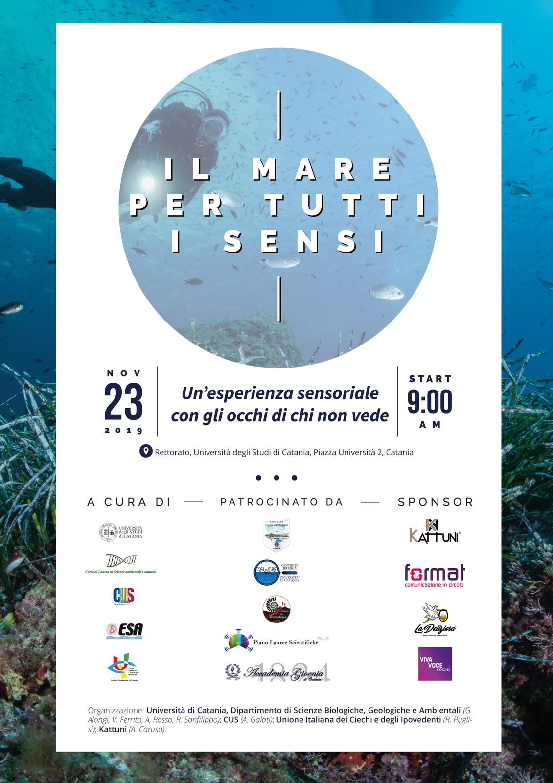 Il CUS Catania lancia l’evento inclusivo “Il mare per tutti i sensi”