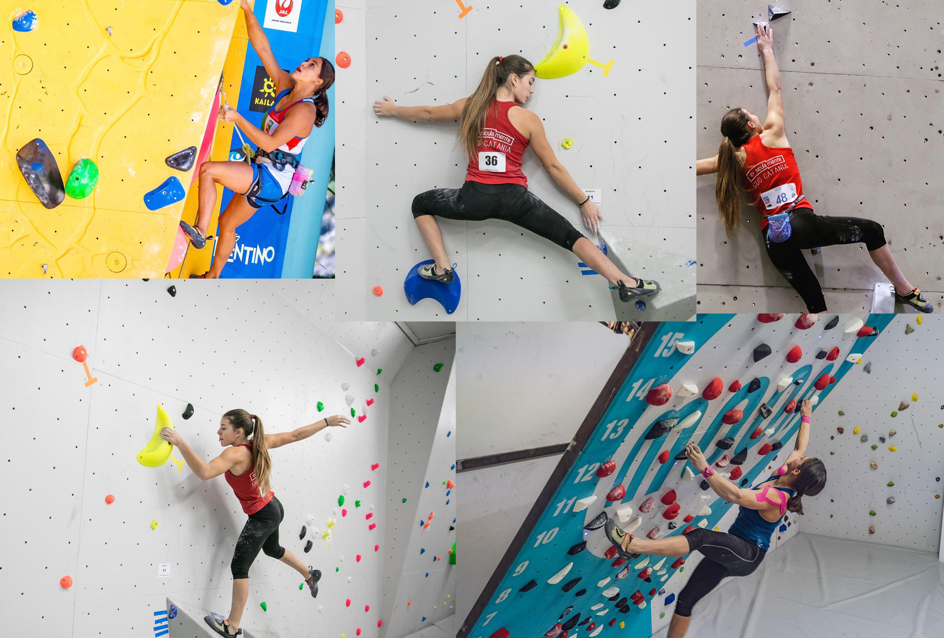 Arrampicata sportiva, Silivia Abate e Clara Vinci al campionato italiano Boulder