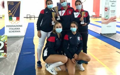 Scherma, 9 cusini qualificati al campionato zonale assoluti