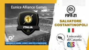 Eunice Alliance Games: unict e cusct primi nel FIFA21 Champion