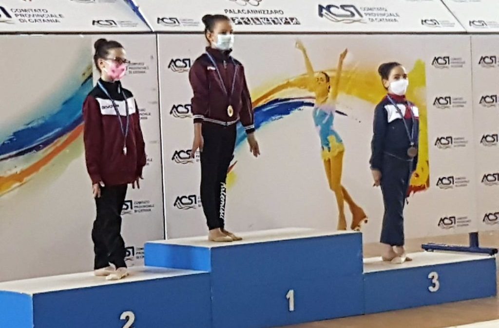 Ginnastica ritmica del CUS Ct ancora sugli scudi: podio regionale per Asia Sciuto