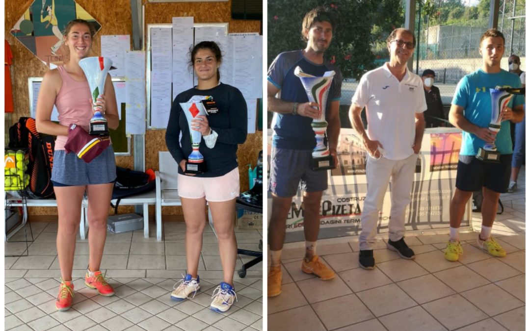 Tennis, poker del CUS Catania all’Open Le Roccette – 328 iscritti e finali tutte cusine