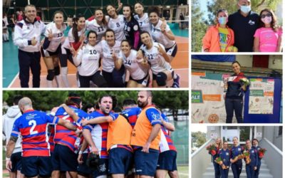 Week end cusino: esordio col botto del volley, en plein rugby, proseguono gli ottimi risultati di scherma, atletica e ginnastica