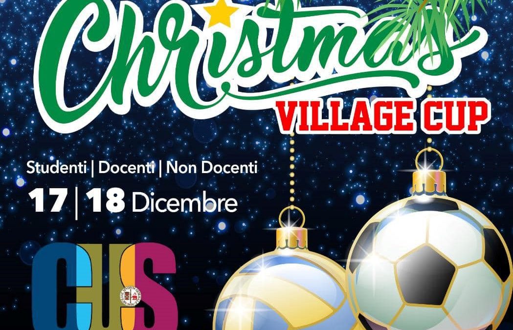 Christmas Village Cup – tornei di calcio, volley e masterclass di fitness il 17 e 18 dicembre – REGOLAMENTI