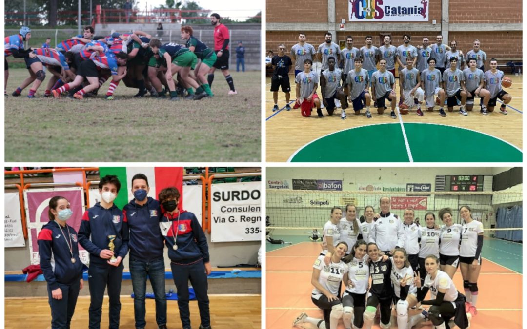 Week end cusino: il volley fa poker, gli schermidori si fanno valere anche a livello internazionale, buon punto del rugby, torna al successo il basket