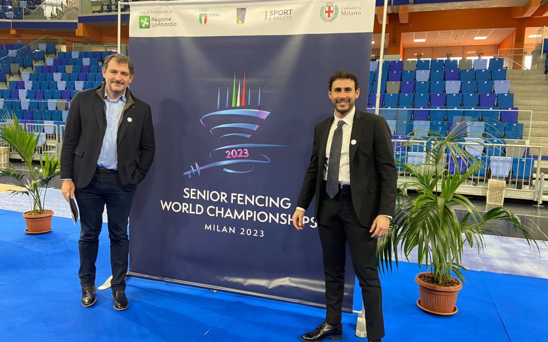 Mondiali scherma Milano 2023, il presidente Mazzone nel Comitato organizzatore
