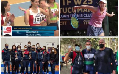 Il week end del CUS Catania… in pista, sul campo, in pedana, sull’acqua