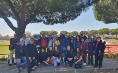 Il grande ex rugbista Martin Castrogiovanni in visita al CUS