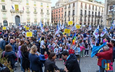 75° CUS Catania – cerimonia di apertura, una festa di colori e di pace