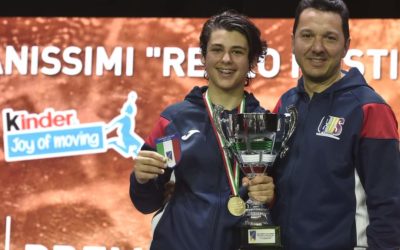 Scherma, il cusino Giovanni Sinatra è campione italiano under 14 di spada