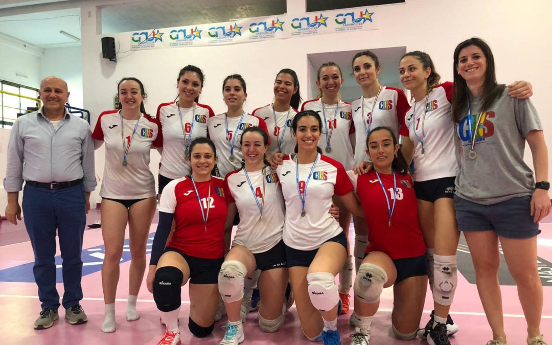 Terza medaglia d’argento per il Cus Catania ai CNU di Cassino: la conquistano le ragazze del Volley