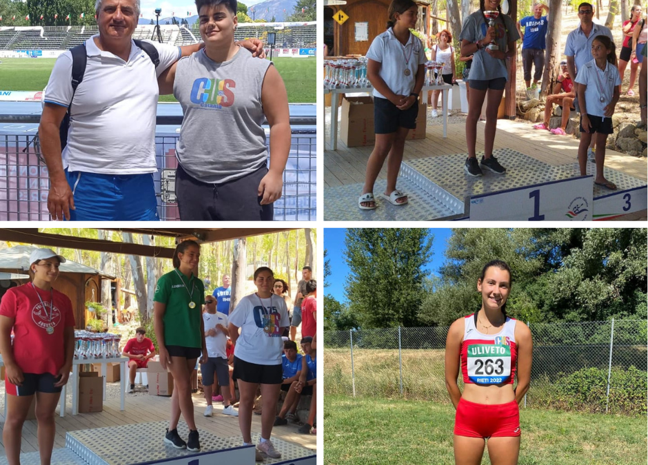 Weekend cusino, ottimi risultati nei campionati nazionali di atletica e in quelli regionali di canoa