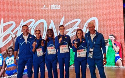 Un nuovo successo per il prof Di Mulo: bronzo europeo con la 4×100 femminile