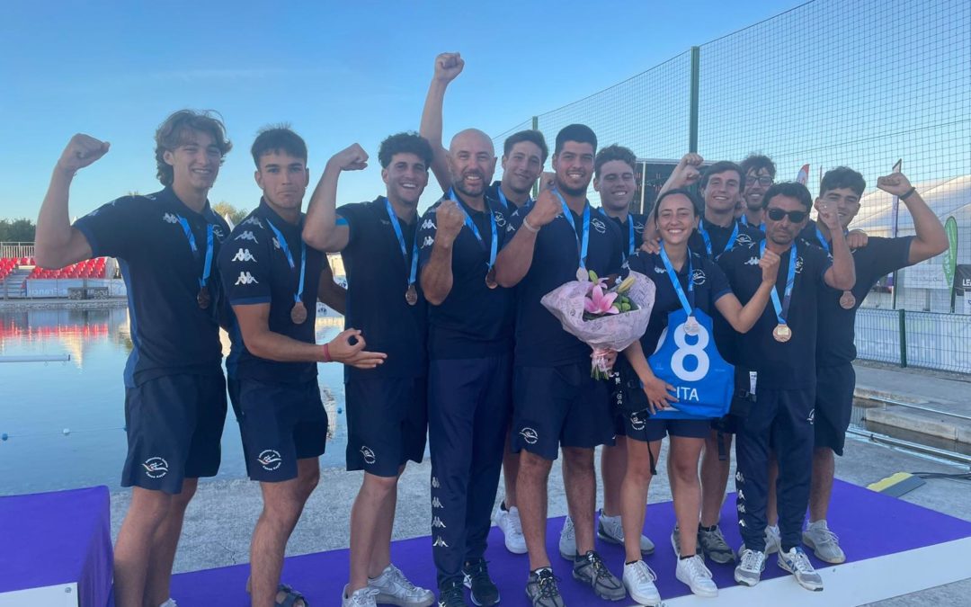 Il tecnico di canoa polo Fabio Sauro conquista il bronzo mondiale