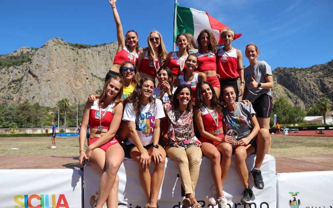 Atletica leggera: le ragazze del Cus Catania promosse in serie Argento