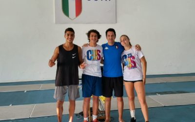Scherma, al via il ritiro degli Azzurrini 2022 con le convocazioni per il CUS