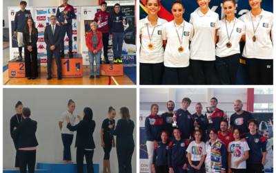 Week end cusino, grandi risultati nella scherma e nella ginnastica ritmica