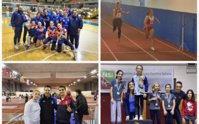 Weekend cusino, il Volley chiude alla grande il girone d’andata: ottimi risultati da Atletica e Arrampicata