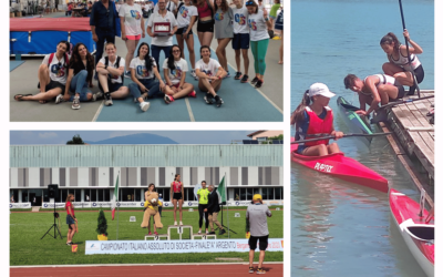 Weekend cusino, bene le ragazze dell’Atletica e del Softball: buoni piazzamenti nella Canoa