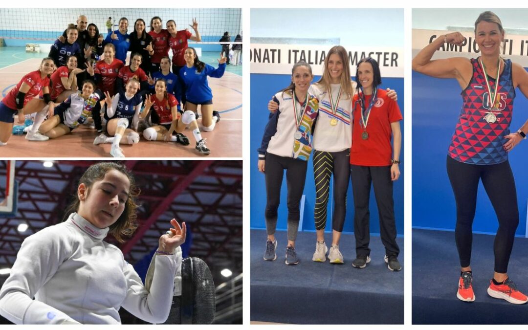 Weekend cusino, le ragazze del Volley continuano la loro marcia: bene Atletica e Scherma