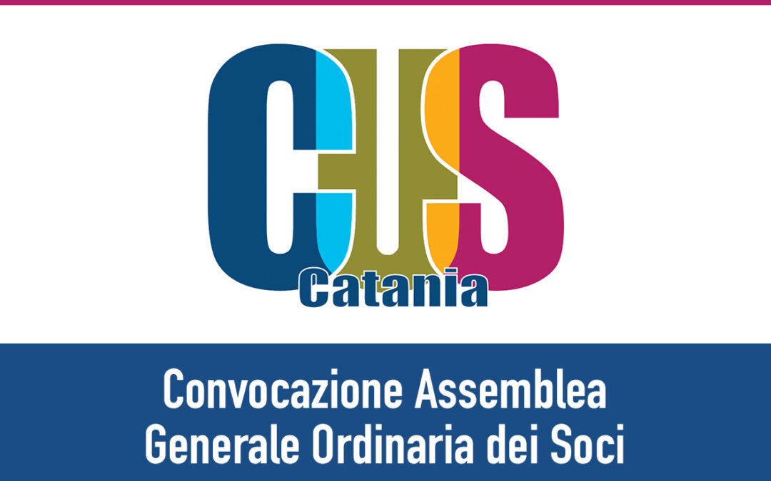 Convocazione Assemblea Generale Ordinaria dei Soci