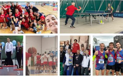 Weekend cusino, vincono Volley e Tennistavolo: bene Atletica, Scherma e Ginnastica