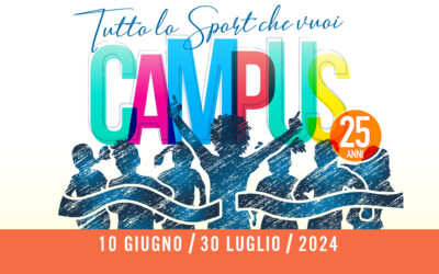 Al Cus tutto lo sport che vuoi! Aperte le iscrizioni del Campus estivo 2024