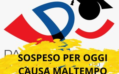 Sospeso il Palio per la giornata odierna, causa maltempo