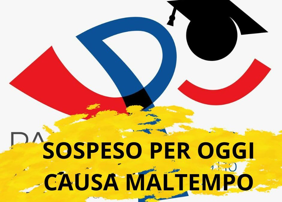 Sospeso il Palio per la giornata odierna, causa maltempo