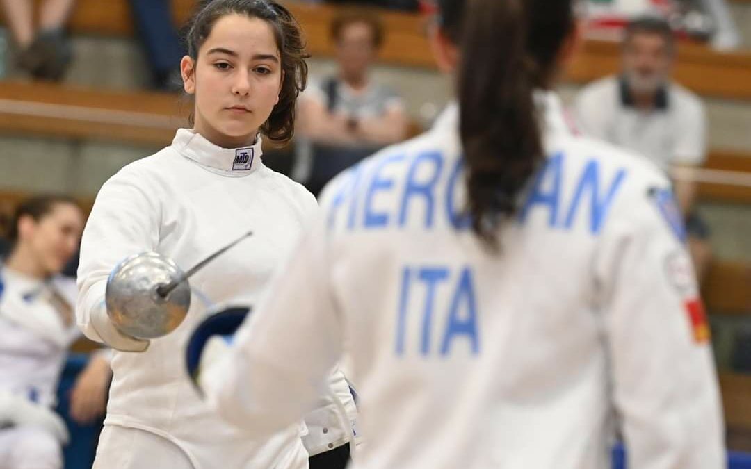 Campionati italiani assoluti di scherma: Maria Roberta Casale 7° nella spada