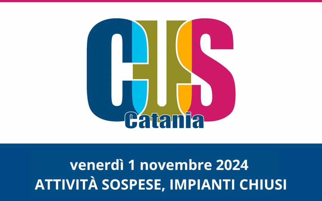 Tutti i Santi: attività sospese e impianti chiusi