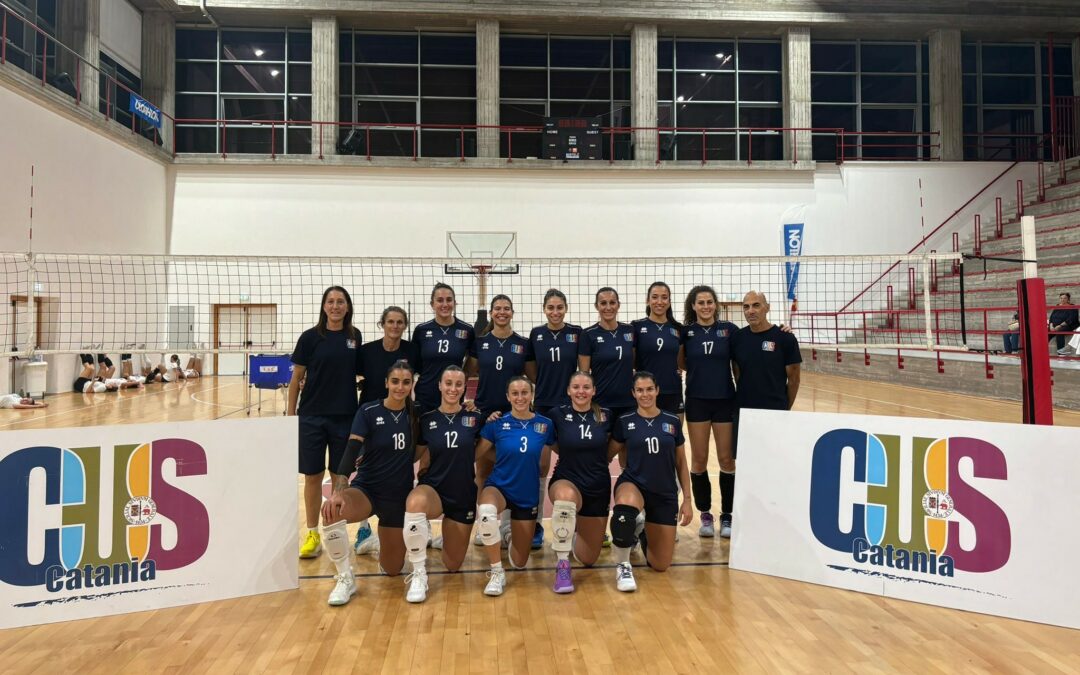 Avvio di stagione per il Cus Catania Volley di B2 femminile