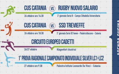 Sempre più ricco il weekend cusino: 11 appuntamenti, 8 le sezioni impegnate (scopri quali)
