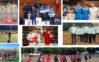 Vittoria di Tennis, Calcio e Scherma, volano le giovanili di Rugby
