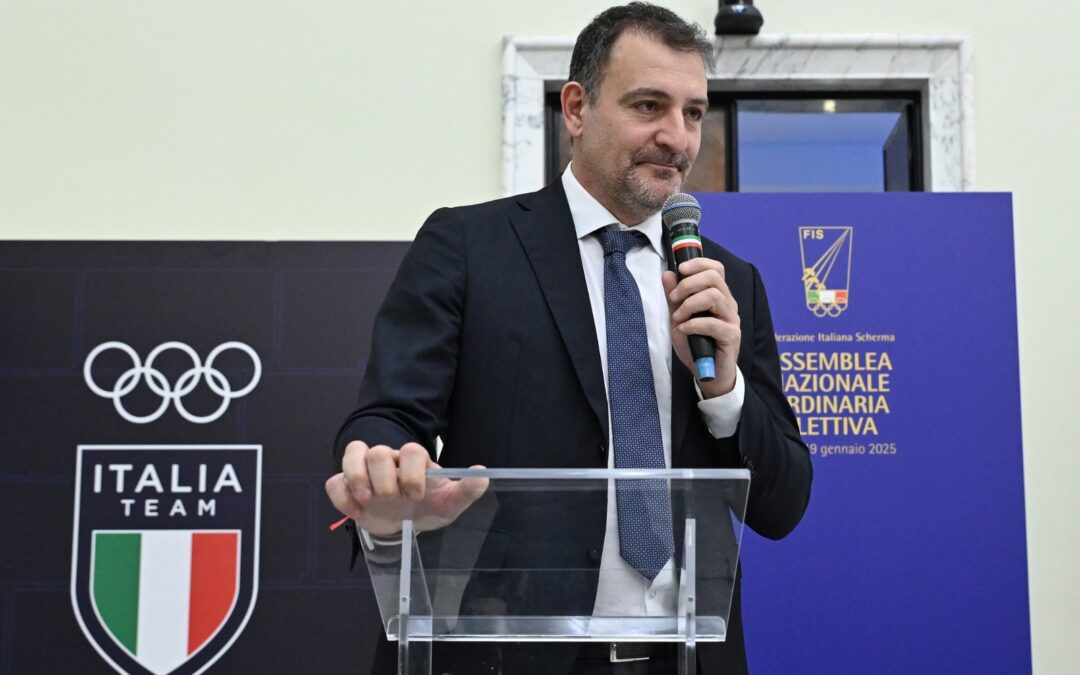 Luigi Mazzone nuovo presidente di FederScherma: le congratulazioni del Cus