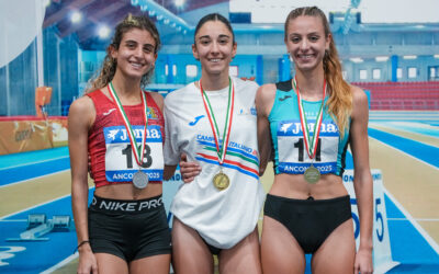 Atletica: Giorgia Prazza è vice campionessa italiana promesse nei 1.500