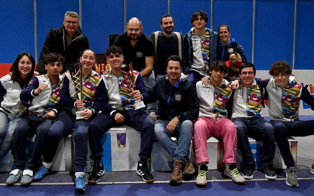 Scherma, il Cus Catania trionfa nella seconda prova nazionale Cadetti (U17)