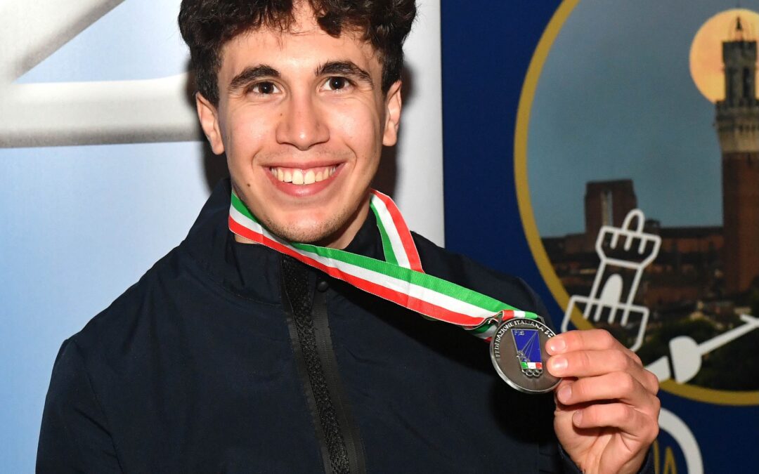 Scherma paralimpica: Luca Platania è due volte vicecampione italiano