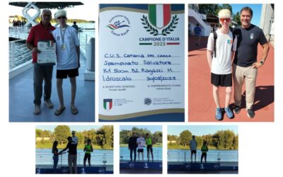 Campione italiano di paracanoa! Turi Spampinato fa tripletta a Milano