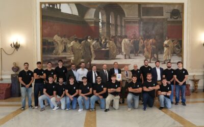 Rugby Serie A, la squadra del CUS Catania è stata ricevuta dal sindaco